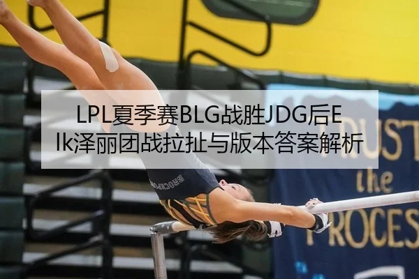 LPL夏季赛BLG战胜JDG后Elk泽丽团战拉扯与版本答案解析